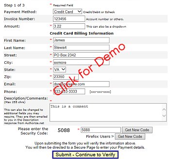 SIM Basic Payment Long Form