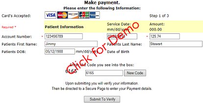Doctor office, Urgent care and Hospital payments